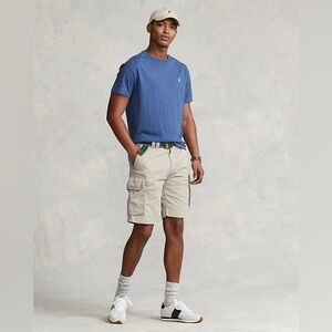 Ralph Lauren Tan Cargo Shorts Relaxed Fit